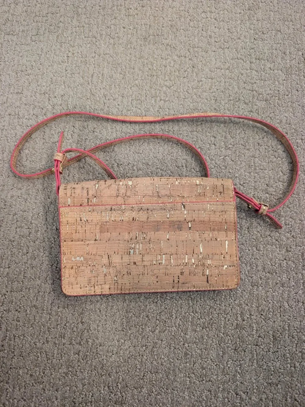Lilly Pulitzer Madigan Cork Crossbody Clutch bag small